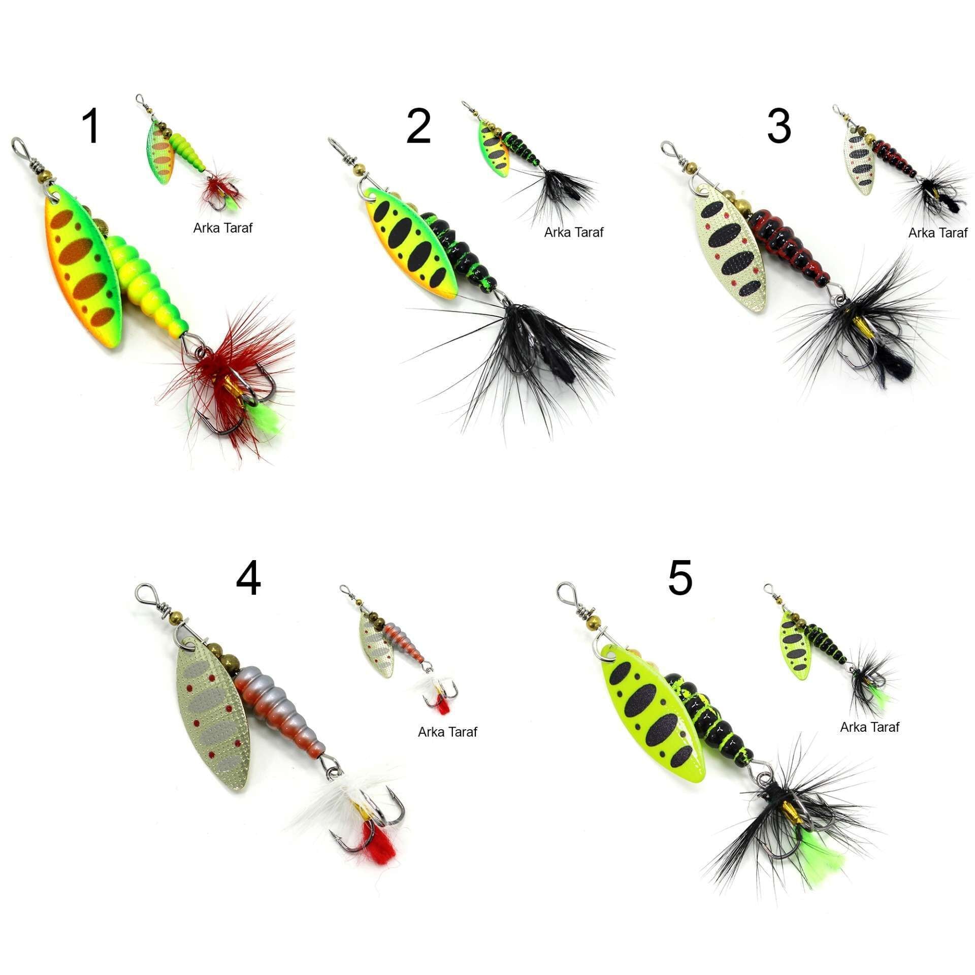 Captain 6050 Bugbao 45gr Alabalık Kaşığı