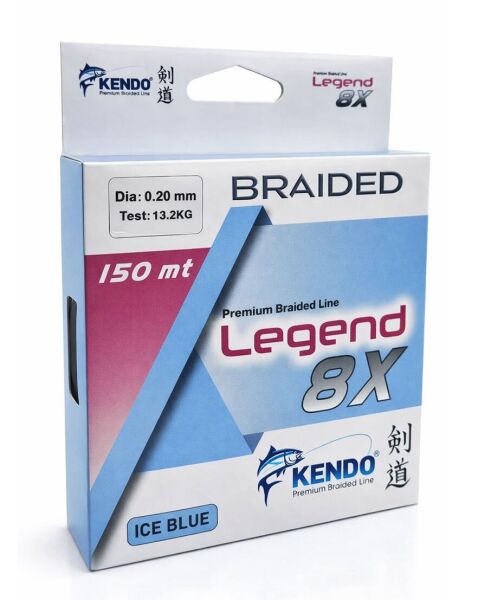Kendo Legend X8 300M Ice Blue Örgü İp 0,20 mm
