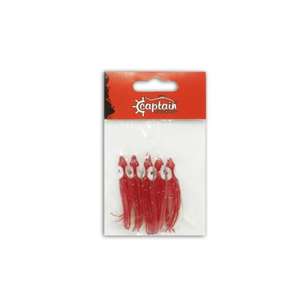 Captain 3593 Octopus Pride 5cm Ahtapot Sübye 5'li Paket Suni Yem 017