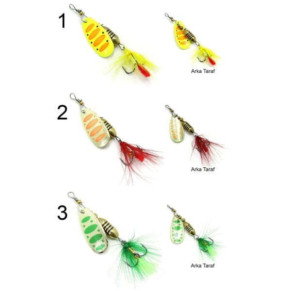 Captain 6055 Steady 65gr Alabalık Kaşığı