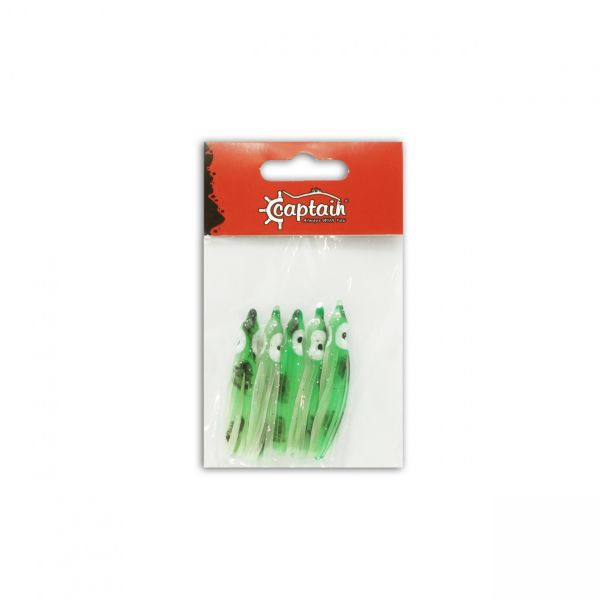 Captain 3593 Octopus Pride 5cm Ahtapot Sübye 5'li Paket Suni Yem 038
