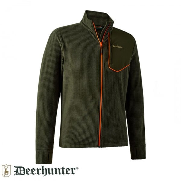 DEERHUNTER Chamois Fermuarlı Polar 361 Yeşil XL