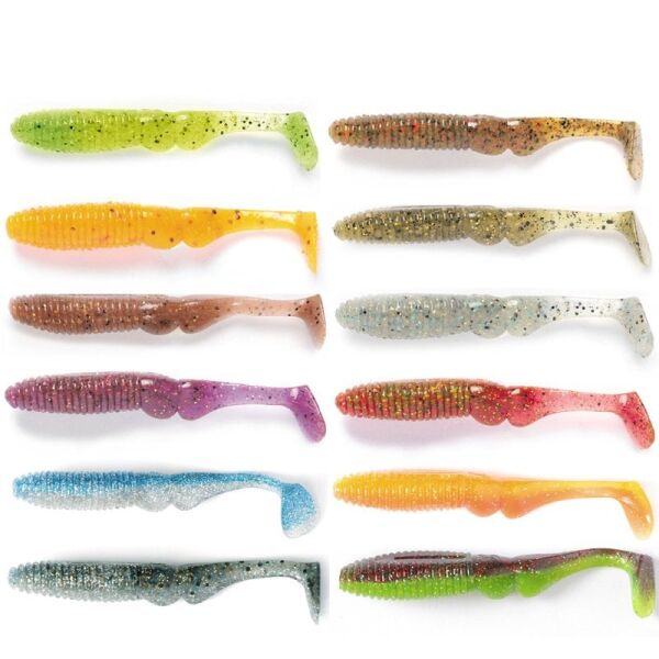 Lucky John Mr. Greedy 3.9'' (9.91 cm) 5P Silikon Yem PA03