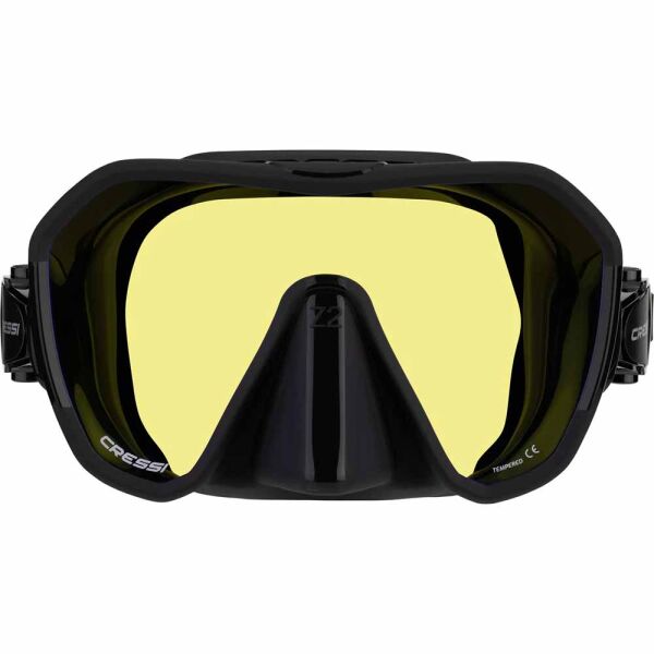 Cressi Z2 Dalış Maskesi BLACK-YELLOW-BLUE LENS