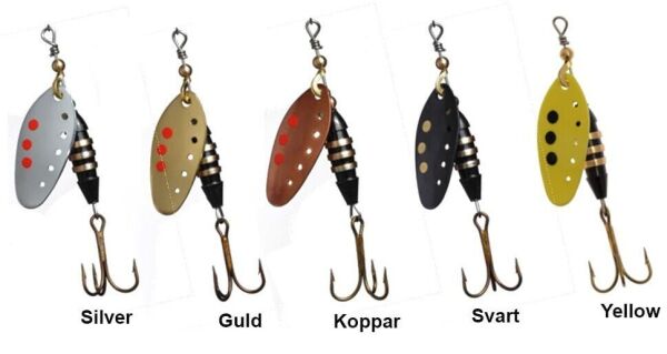 Myran Toni-Z Spinnare 5gr Kaşık Silver