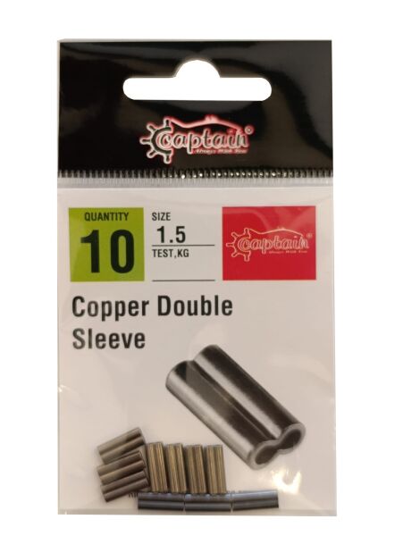 Captain 5130 Çelik Tel Sıkıştırma Burcu Double 10'lu Paket Black Nikel 1.5x3.1