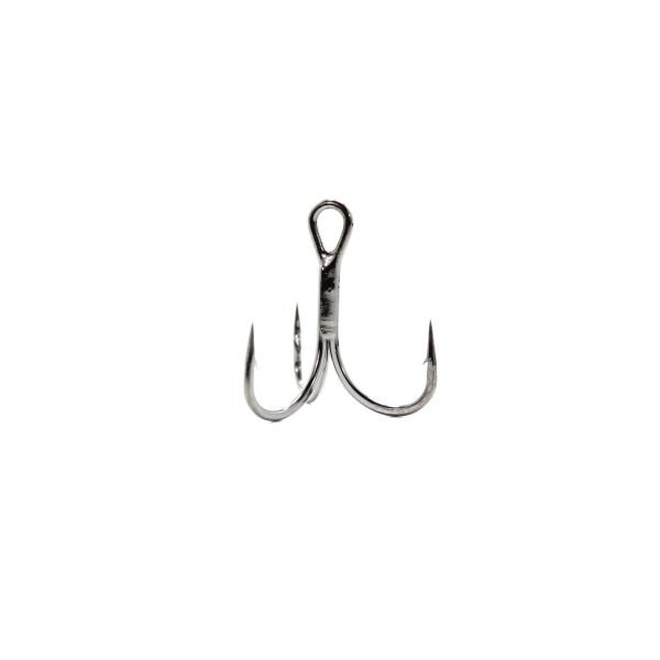 Captain 338 Üçlü İğne Sahte Balık İçin 100lü Kutu Black Nikel