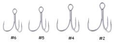 Savage Gear SGY 2X Trebles 8 Adet İğne #4