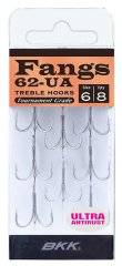 BKK Fangs-62 UA Üçlü Olta İğnesi 3 7 Pcs