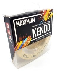 Kendo Maximum Fluorocarbon Coated 150 mt Şampanya Makara Misine 0,28 mm