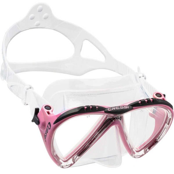 Cressi Lince Dalış Maskesi CLEAR-PINK