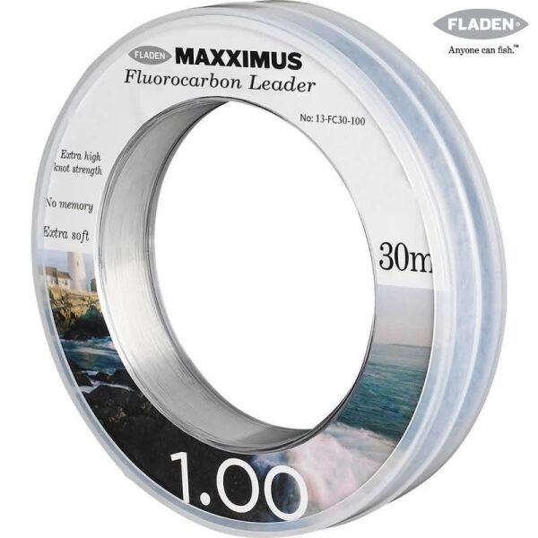 Fladen Maxximus Fluorocarbon Leader Misina 30M 0.80 MM