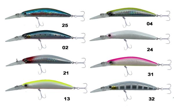 Kendo Deep Minnow 95mm 13gr Sahte Balık 31