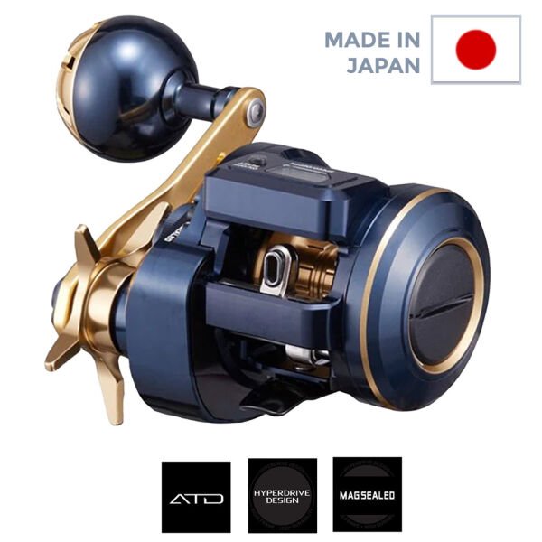 Daiwa 21 Saltiga IC 100 Çıkrık Makara (Sağ El)