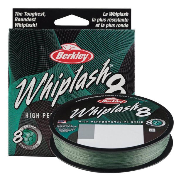 Berkley Whiplash 8 Braid İp Misina MOSS GREEN - 0.16MM - 300MT - 20.8KG