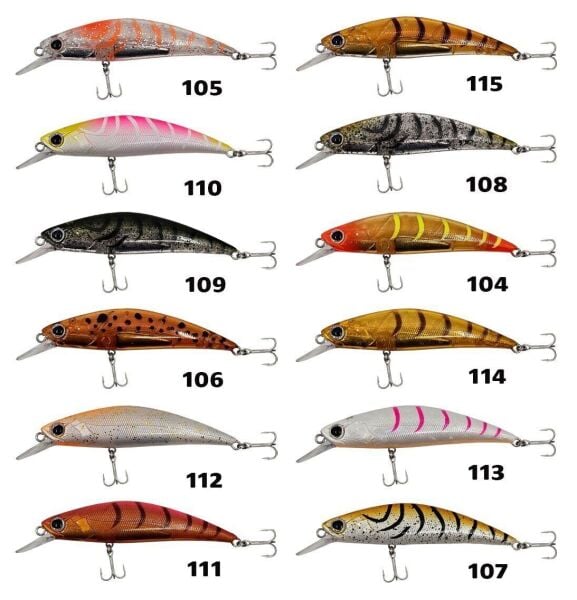 Kendo Shrimp Minnow 50S 4.5gr Sahte Balık Renk:114