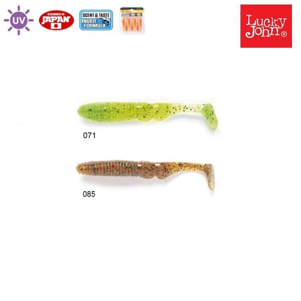 Lucky John Mr. Greedy 5'' (12.7 cm) 3P Silikon Yem 085