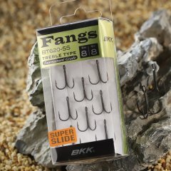 BKK Spear-20 SS Üçlü Olta İğnesi 4 8 Pcs