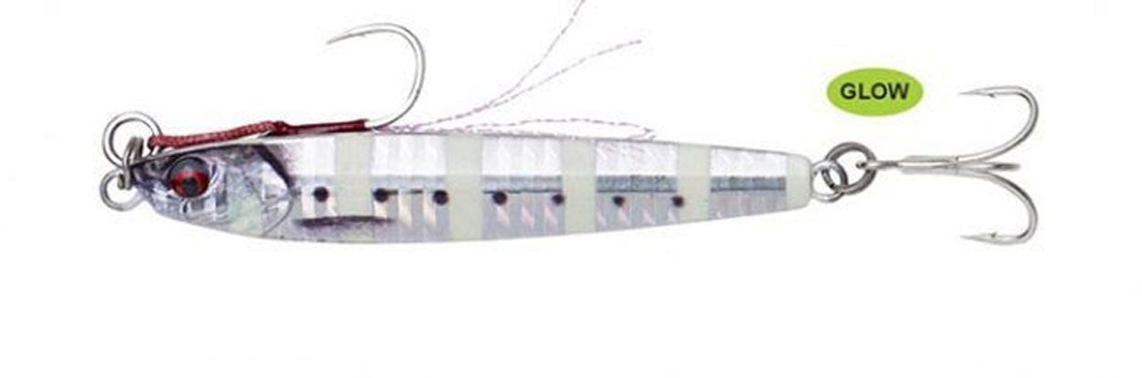 Savage Gear 3D Jig Minnow Zebra Glow 4.6 cm 5g Jig