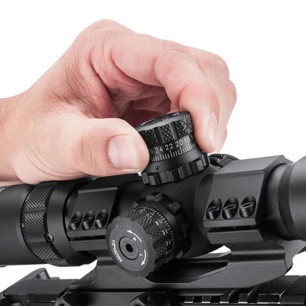 BARSKA 1-4X28, 30MM, IR, MILDOT TüfekDürbünü