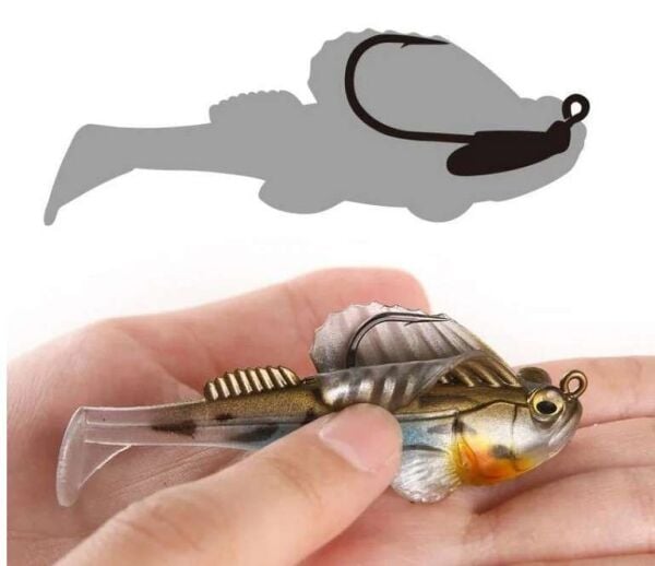 Captain 3069 Jumping Soft 75cm 14gr Levrek Silikonu Suni Yem