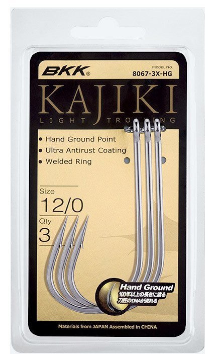 BKK Kajiki Light Trolling Olta İğnesi 10/0 4 Pcs