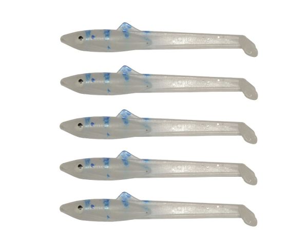 Captain 3596 Elegant 5.5cm Silikon Zargana 5'li Paket Suni Yem 12