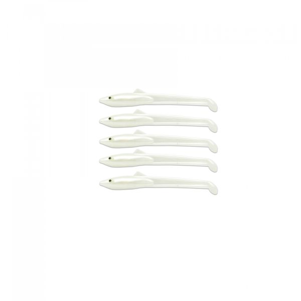 Captain 3596 Elegant 5.5cm Silikon Zargana 5'li Paket Suni Yem 15