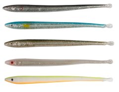 Savage gear LB Sandeel Slug 16.5 cm 5 Adet Sahte Balık Dirty Silver