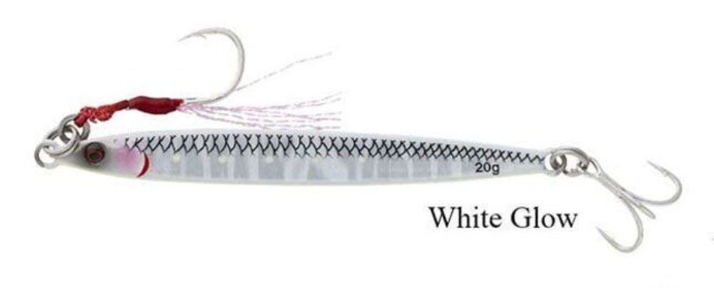 Savage Gear Sardine Slider White Glow 10 cm 30gr Micro Jig