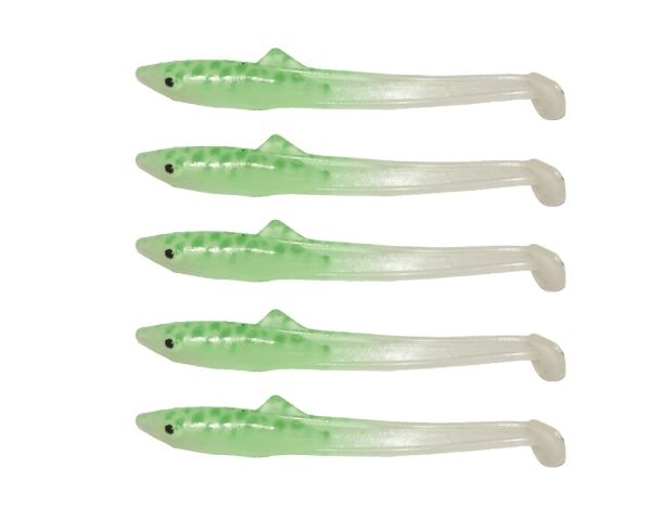Captain 3596 Elegant 5.5cm Silikon Zargana 5'li Paket Suni Yem 06