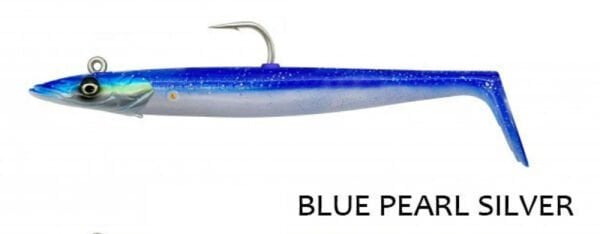 Savage Gear Sandeel V2 Blue Pearl Silver 12 cm 22gr 2+1 Silikon Yem