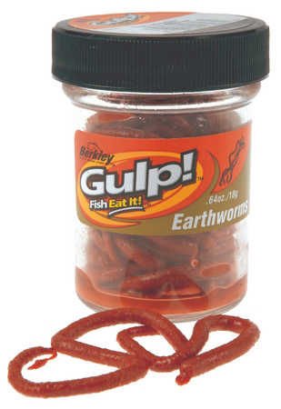 Berkley Gulp Earthworm Sahte Kurt RED WIGGLER - 10CM