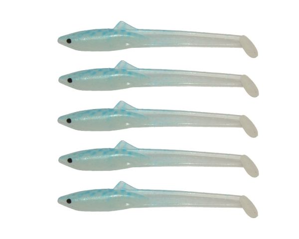 Captain 3596 Elegant 5.5cm Silikon Zargana 5'li Paket Suni Yem 01