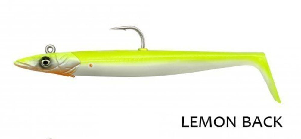 Savage Gear Sandeel V2 Lemon Back 14 cm 33gr 2+1 Silikon Yem