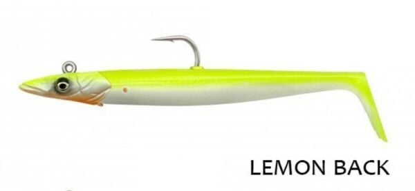 Savage Gear Sandeel V2 Lemon Back 14 cm 33gr 2+1 Silikon Yem