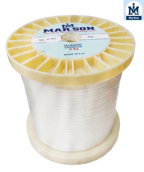 MarSon Bobin Misina 2Kg Şeffaf 0.70 MM