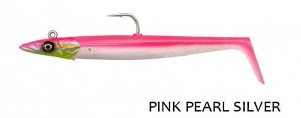 Savage Gear Sandeel V2 Pink Pearl Silver 14 cm 33gr 2+1 Silikon Yem