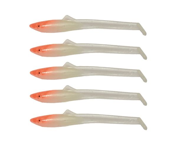 Captain 3596 Elegant 5.5cm Silikon Zargana 5'li Paket Suni Yem 08