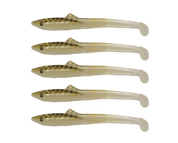 Captain 3596 Elegant 5.5cm Silikon Zargana 5'li Paket Suni Yem 07