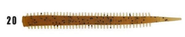Wily Hydroworm Renk:20 8.5cm Karides Aromalı Sıvılı Silikon Yem 15 Adet