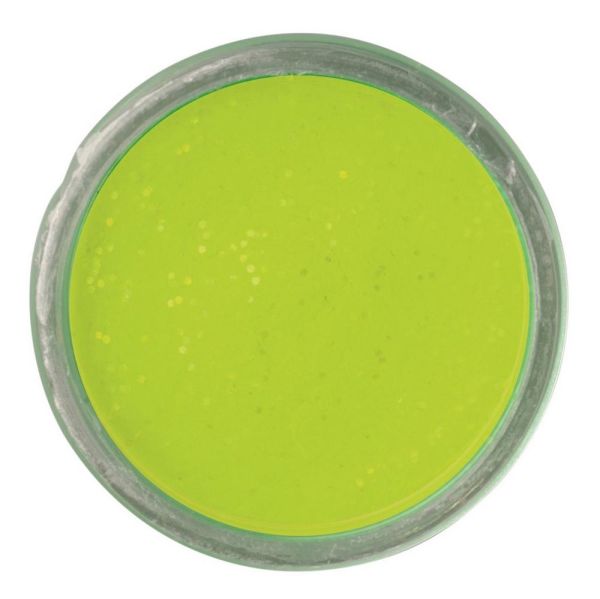 Berkley Powerbait Natural Glitter Trout Bait Crustacea Sahte Yemi CHARTREUSE - 50 GR