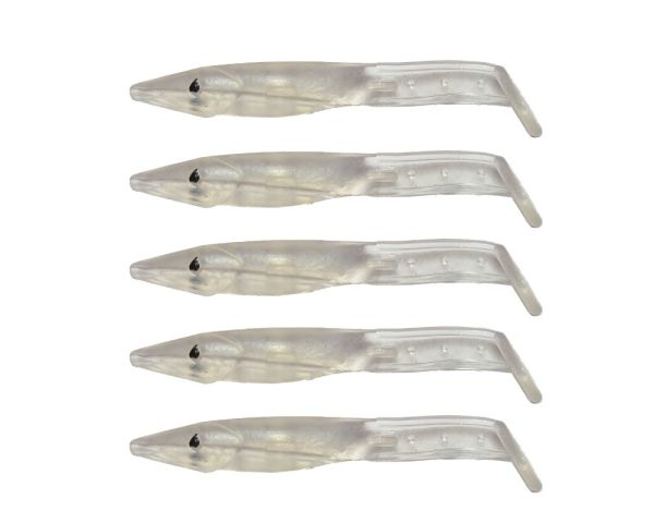 Captain 3597 Elegant 7.5cm Silikon Zargana 5'li Paket Suni Yem 12