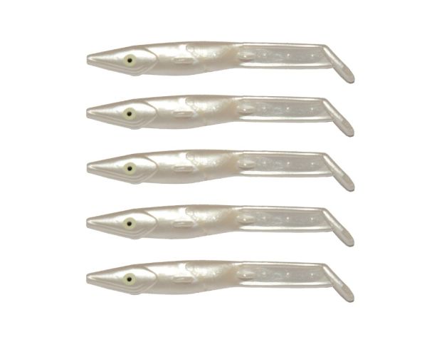 Captain 3597 Elegant 7.5cm Silikon Zargana 5'li Paket Suni Yem 15