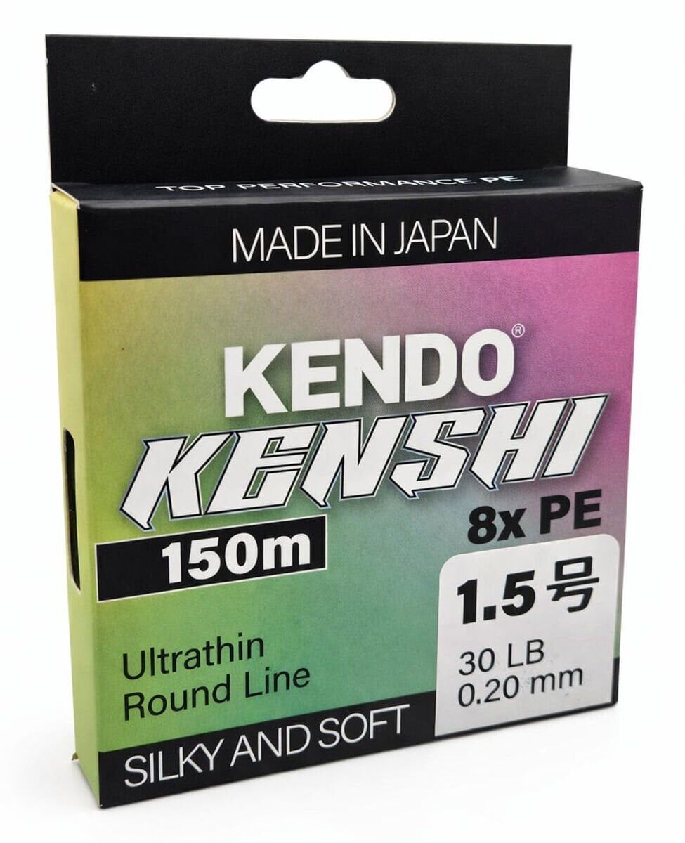 Kendo Kenshi Japanese Braid Low Pitch 8X Multicolor 150M Örgü İp 0,14mm