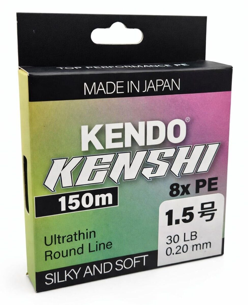 Kendo Kenshi Japanese Braid Low Pitch 8X Multicolor 150M Örgü İp 0,20mm