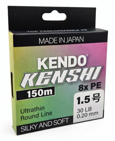 Kendo Kenshi Japanese Braid Low Pitch 8X Multicolor 150M Örgü İp 0,20mm