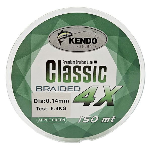 Kendo Classic 4X 150m Apple Green Örgü İp 0.20mm