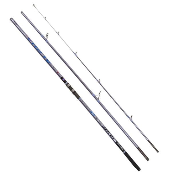 Ryuji Alpha 420 cm 100-250g Atarlı Karbon 3 Parça Surf Olta Kamışı Fuji Halka Hybrid Uç