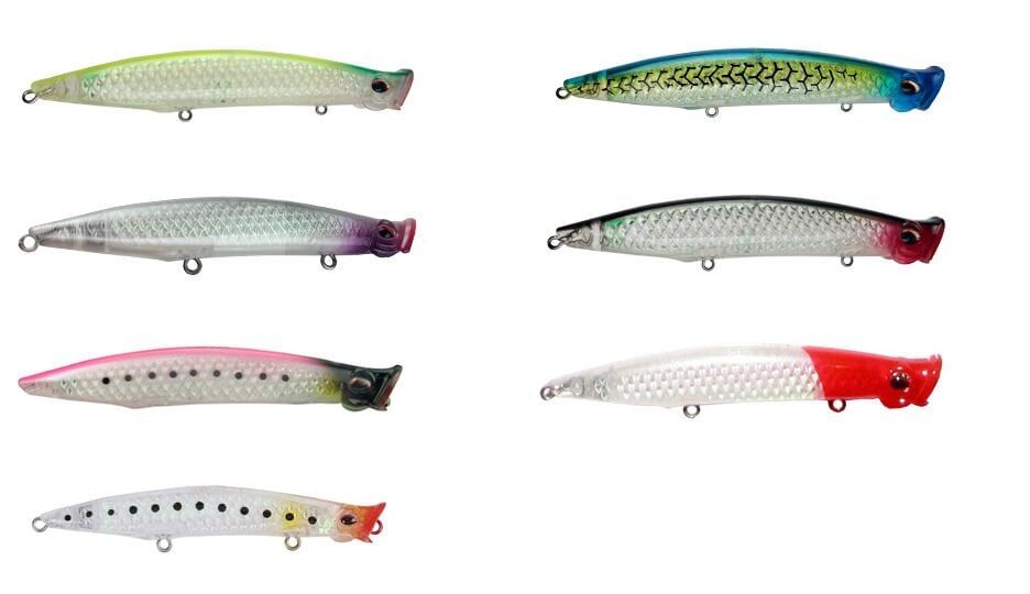River Pop'n Catch 3D 125 12.5cm 19Gr Popper D37